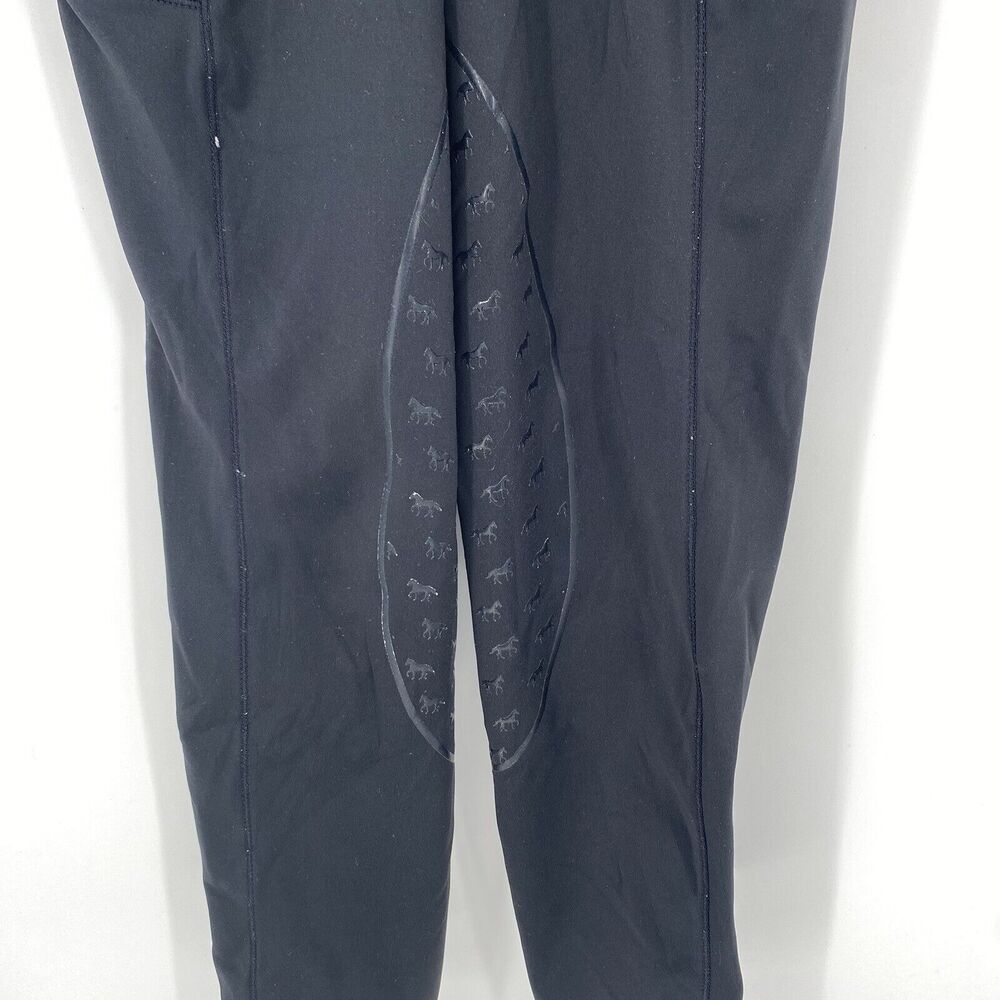 Baleaf Girls Youth Riding Pants Black Size M - Picture 3 of 9